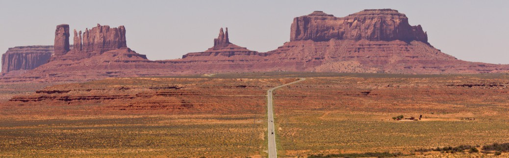 long road to monument valley